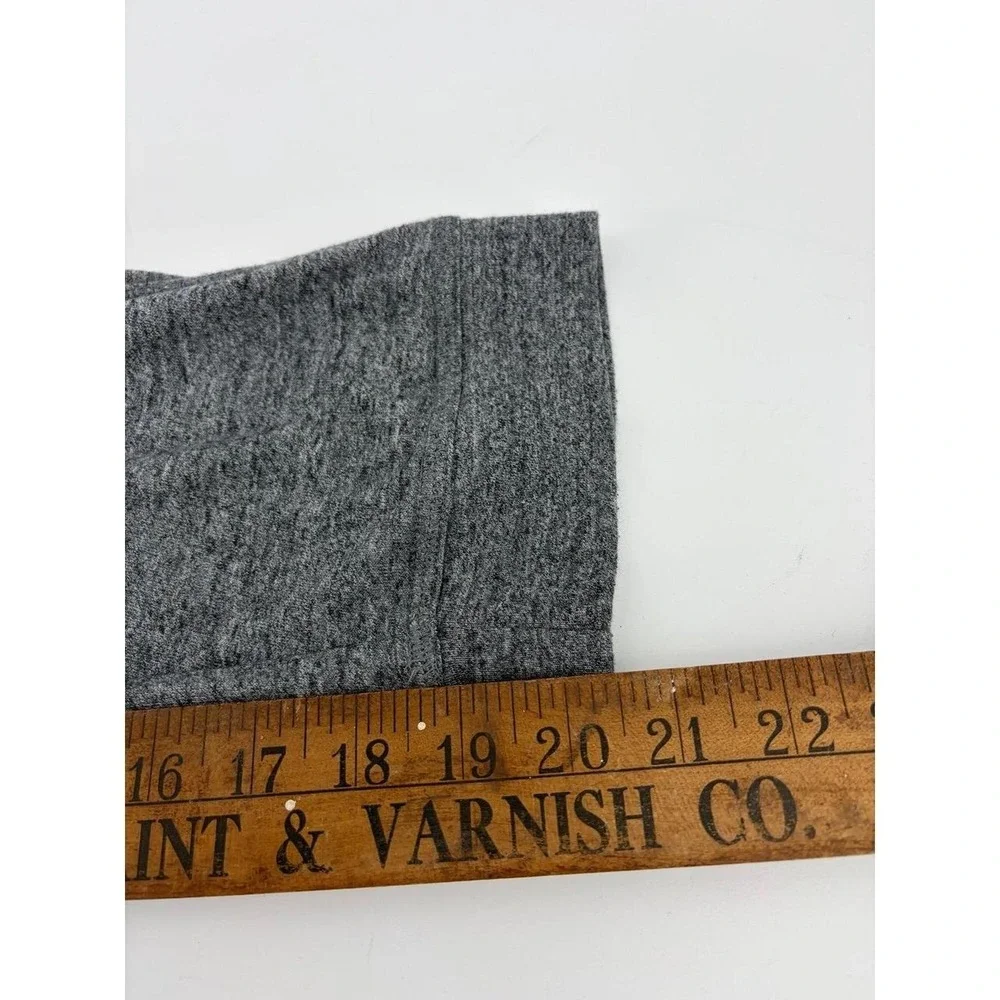 Nike‎ Gym Vintage Cropped Capri Jogger Pants Organic Cotton Gray Size Women's L
